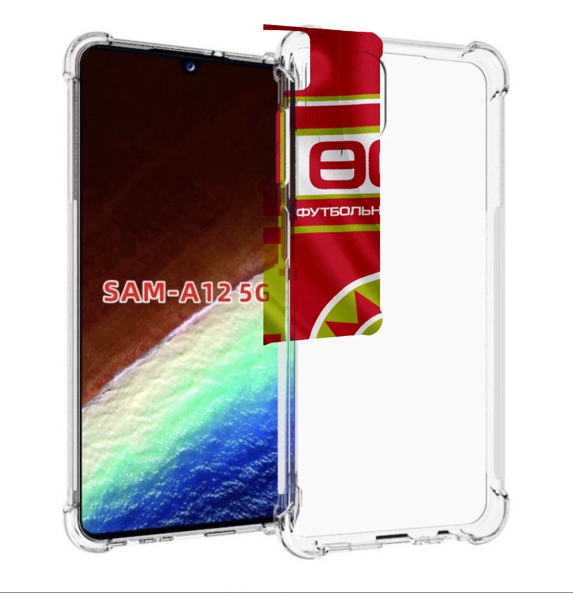 

Чехол MyPads фк уфа для Samsung Galaxy A12 (SM-A125F) 2020/21/A12 Nacho SM-A127F, Прозрачный, Tocco