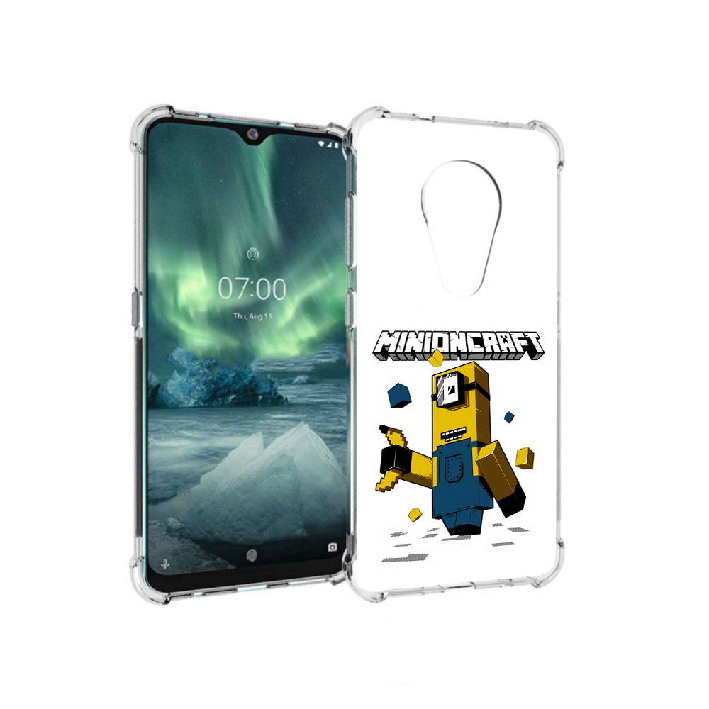 

Чехол MyPads Tocco для Nokia 7.2 миньон (PT139171.105.478), Прозрачный, Tocco