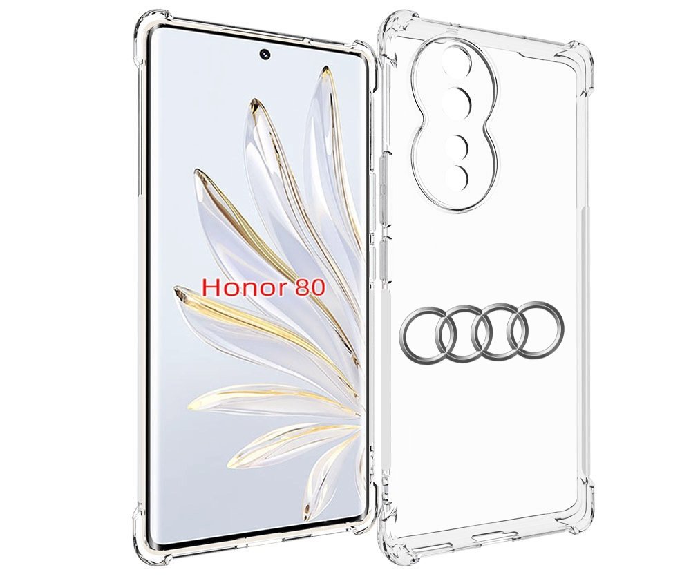 

Чехол MyPads audi-7 мужской для Honor 80, Прозрачный, Tocco