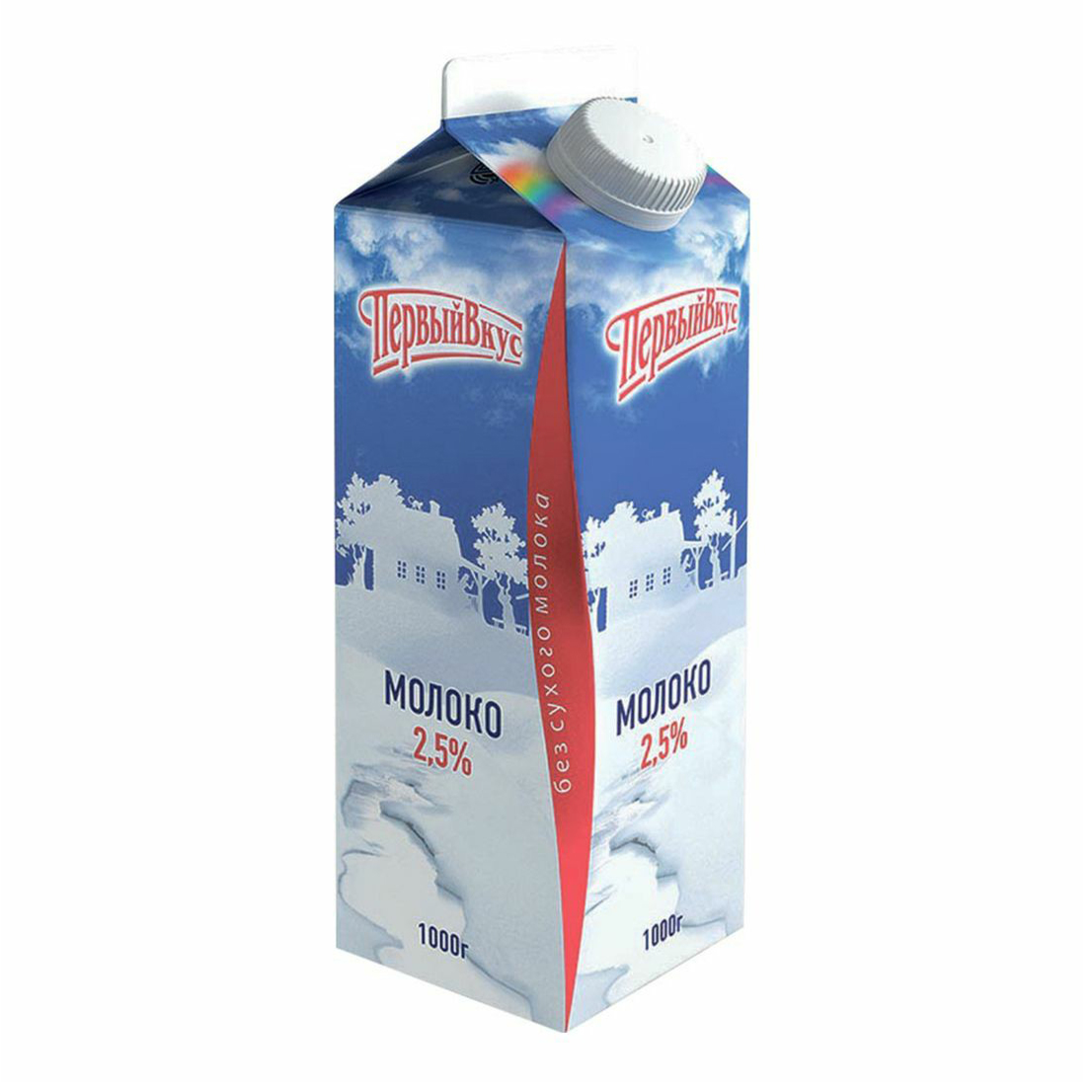 Молоко 3,2% пастеризованное 1 л Первый вкус БЗМЖ