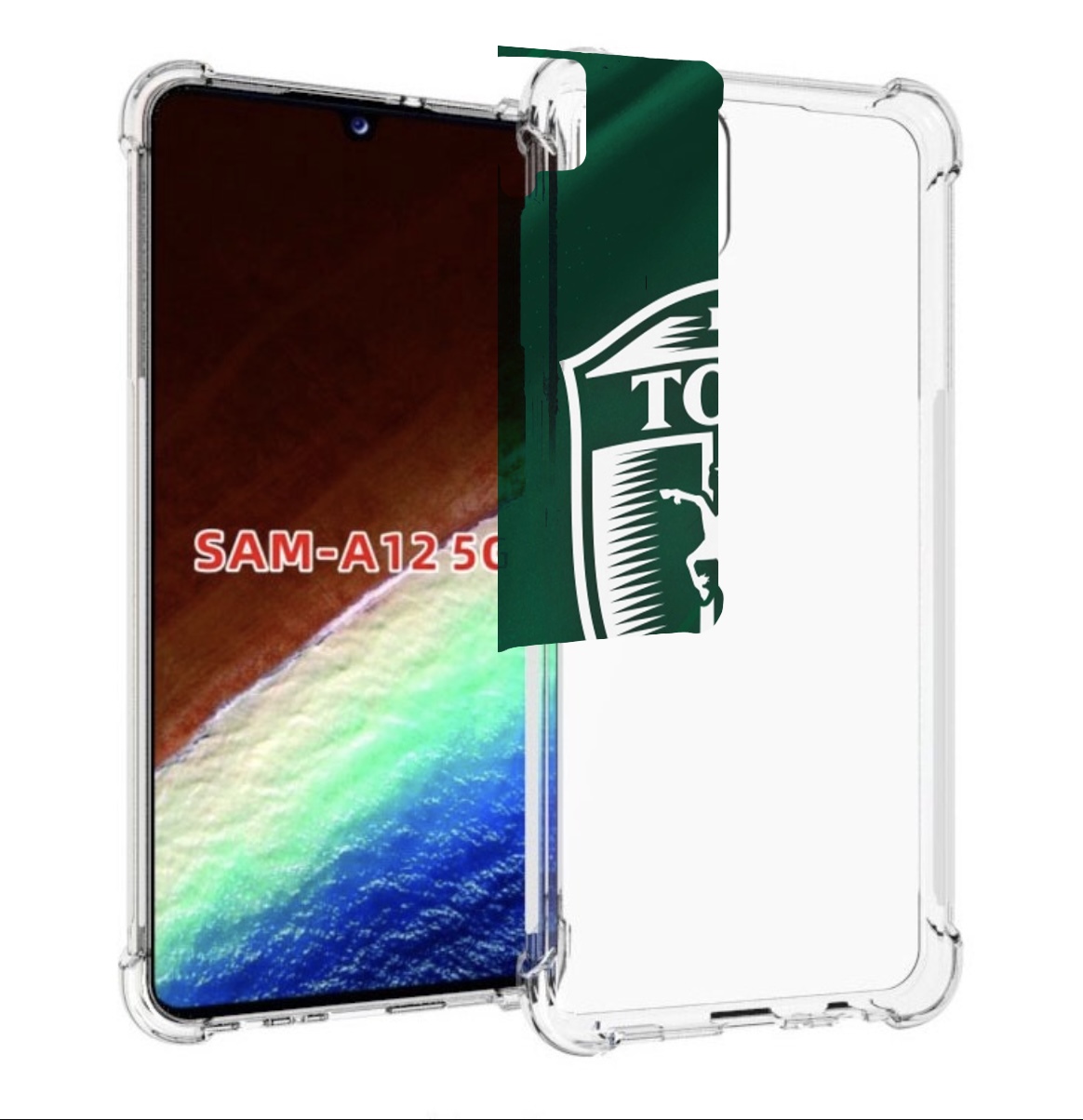 

Чехол MyPads фк томь томск для Samsung Galaxy A12 (SM-A125F) 2020/21/A12 Nacho SM-A127F, Прозрачный, Tocco