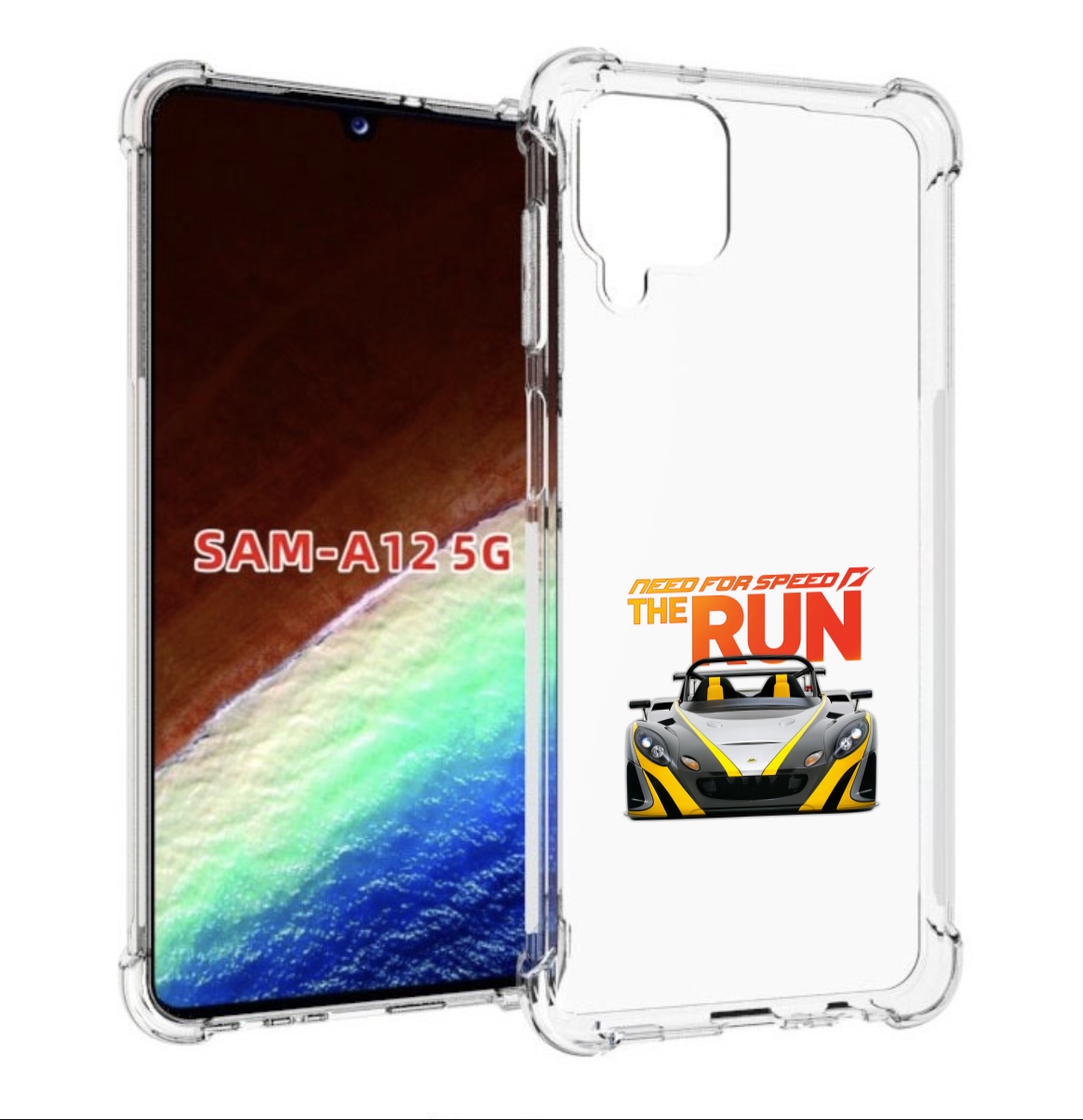 

Чехол MyPads гонка для Samsung Galaxy A12 (SM-A125F) 2020/21/A12 Nacho SM-A127F, Прозрачный, Tocco