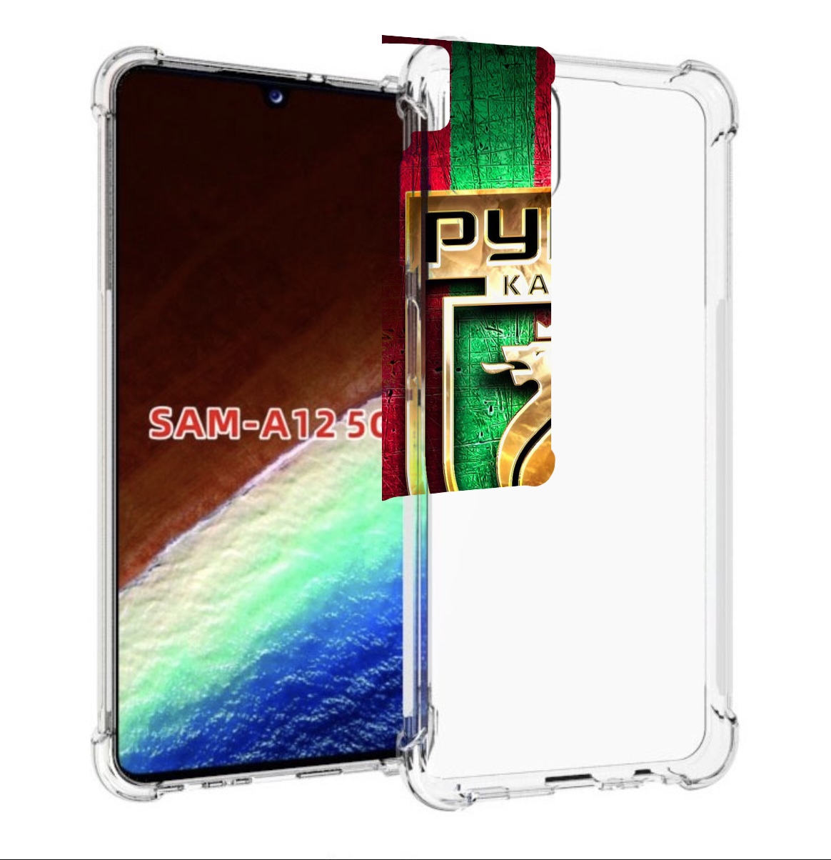 

Чехол MyPads фк рубин казань для Samsung Galaxy A12 (SM-A125F) 2020/21/A12 Nacho SM-A127F, Прозрачный, Tocco