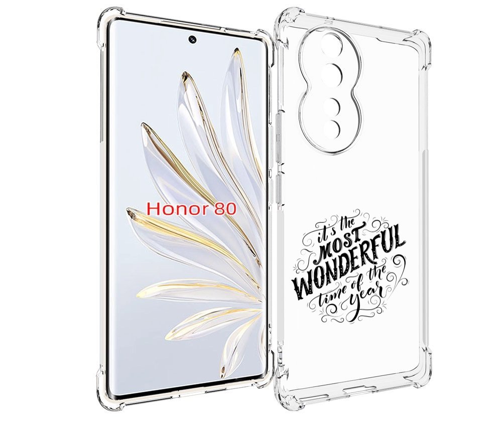 

Чехол MyPads Wonderful для Honor 80, Прозрачный, Tocco