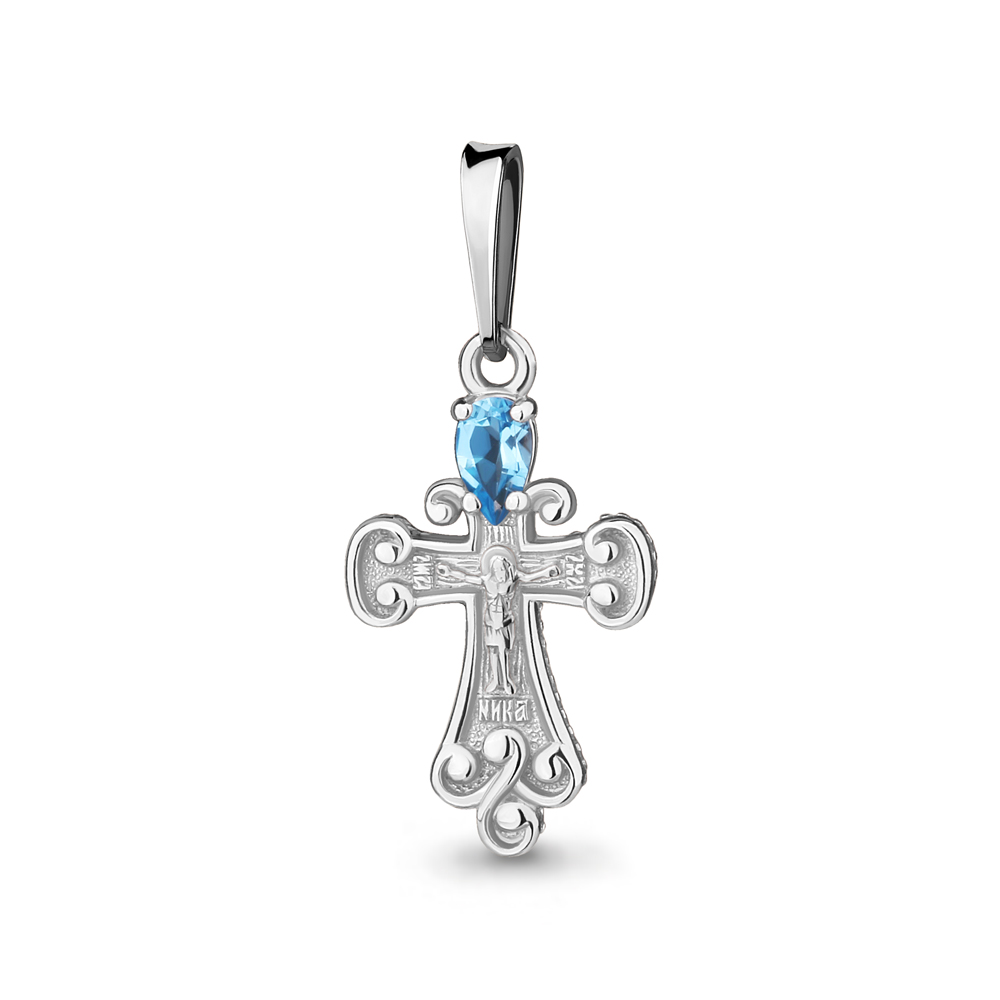 

Подвеска из серебра с топазом Aquamarine 2526505_925_р, 2526505_925_р