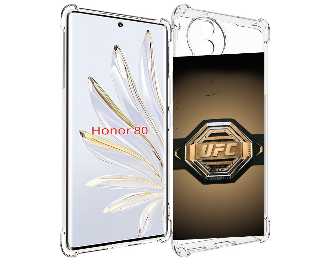 

Чехол MyPads UFC единоборства мужской для Honor 80, Прозрачный, Tocco