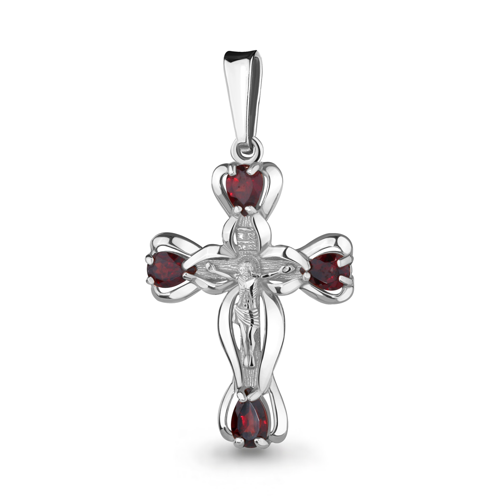 

Подвеска из серебра с гранатом Aquamarine 2525203_925_р, 2525203_925_р