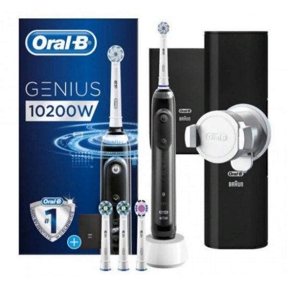 фото Зубная щетка электрическая oral-b genius 10200w black