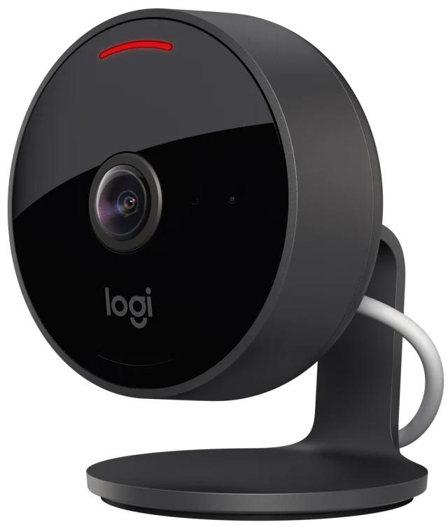 веб камера logitech streamcam graphite 1080p 60fps автофокус угол обзора 78° по диагонали два всенаправленных микрофона с шумоподавляющим фильтром IP-камера Logitech Circle View Black