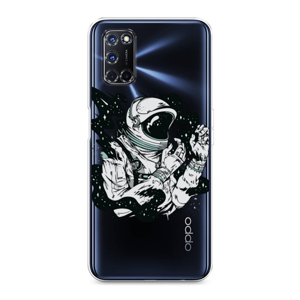 фото Силиконовый чехол "космонавт арт" на oppo a72 awog