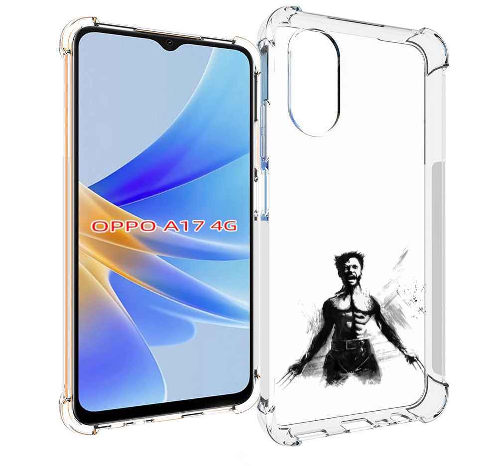 

Чехол MyPads росомаха для OPPO A17, Прозрачный, Tocco