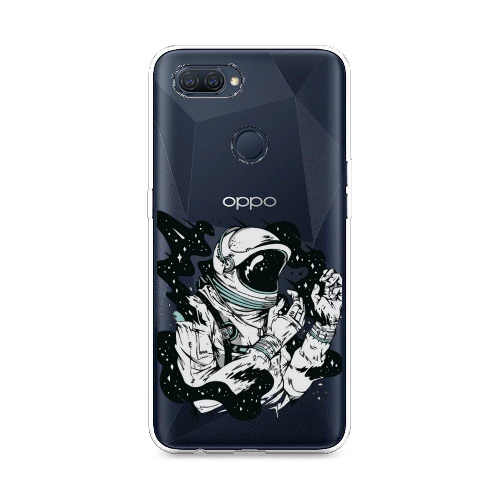 Чехол Awog на Oppo A12 Космонавт арт