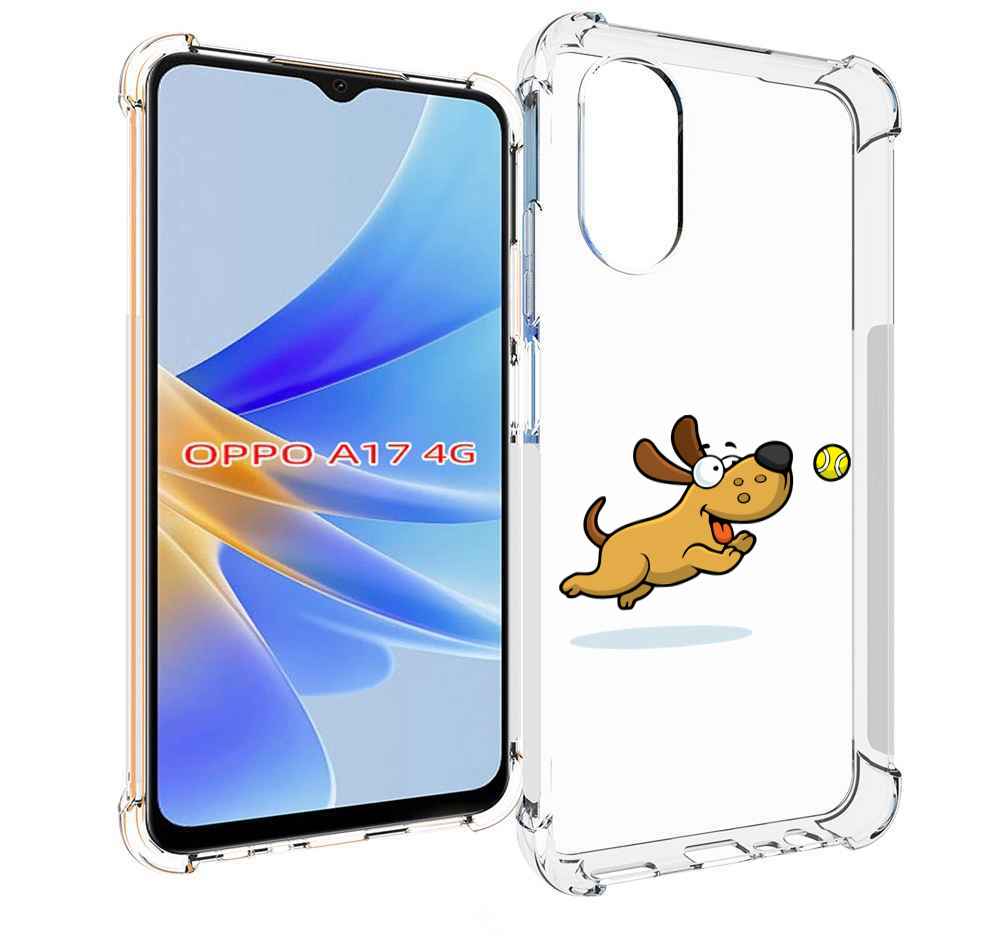 

Чехол MyPads пёсик для OPPO A17, Прозрачный, Tocco