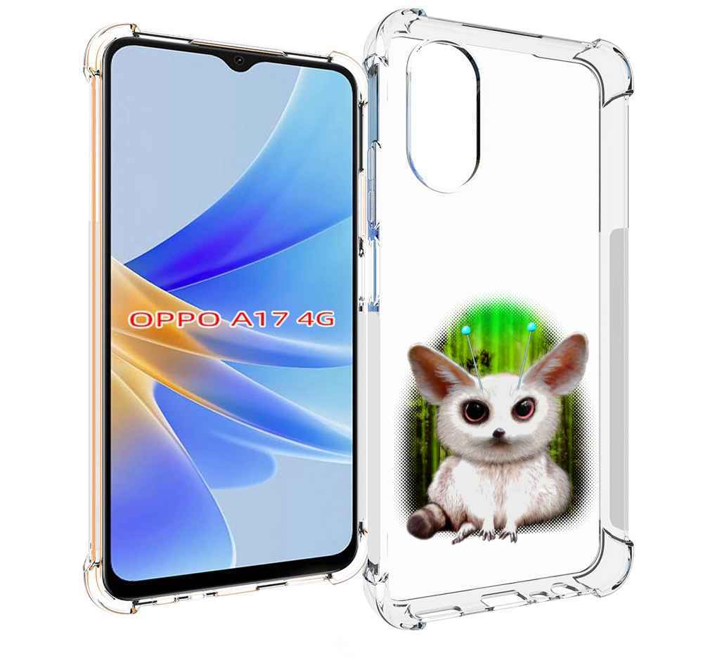 

Чехол MyPads пушистое животное для OPPO A17, Прозрачный, Tocco
