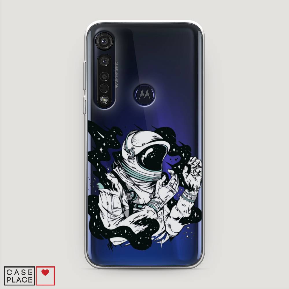 

Чехол Awog на Motorola Moto G8 Plus "Космонавт арт", Разноцветный, 241450-7