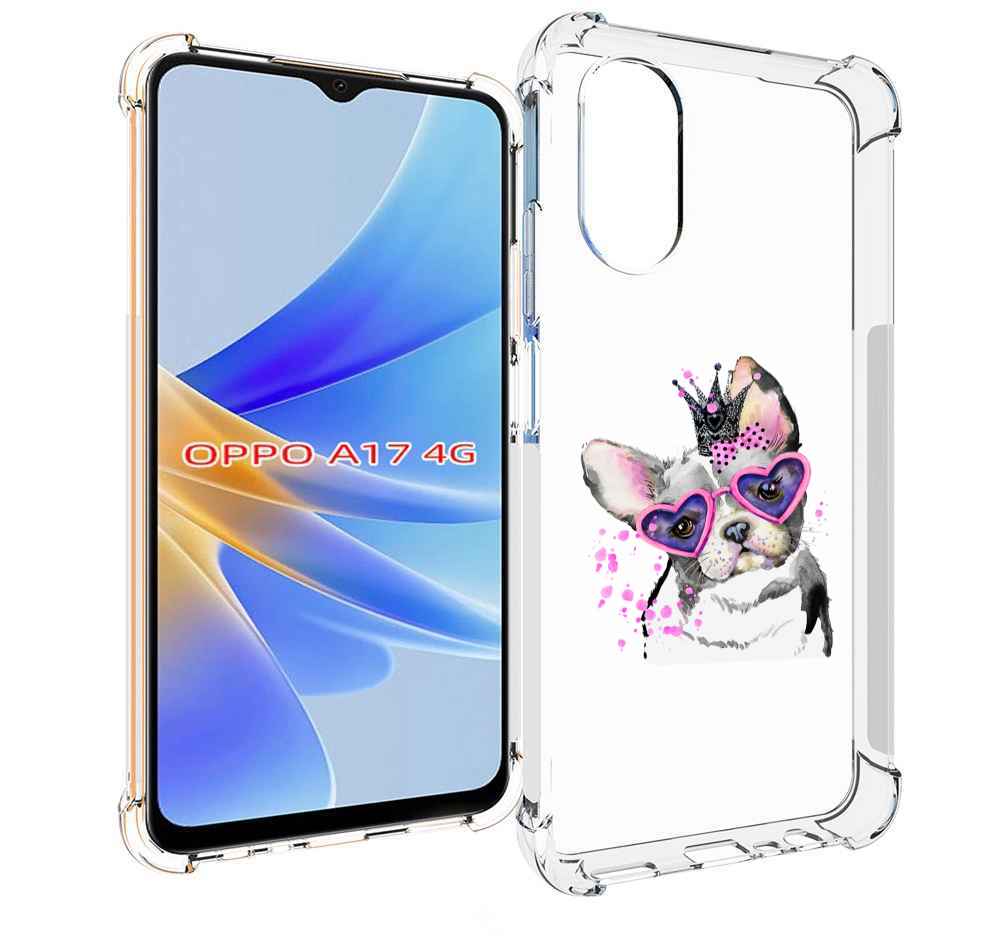 

Чехол MyPads принцесса для OPPO A17, Прозрачный, Tocco