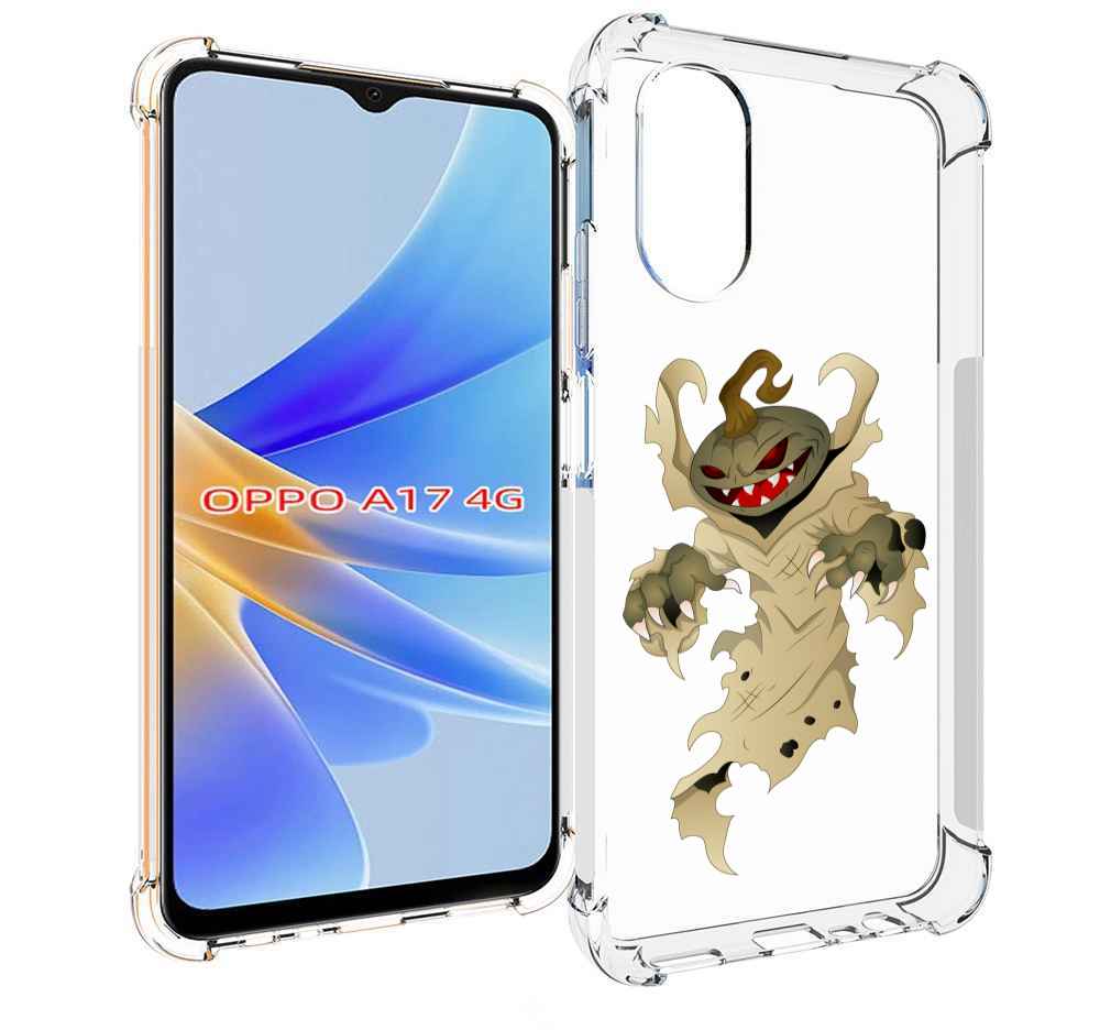 

Чехол MyPads призрак хэллоуина для OPPO A17, Прозрачный, Tocco