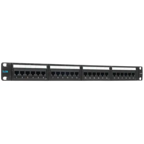 

Патч-панель Lanmaster (TWT-PP24UTP), Черный