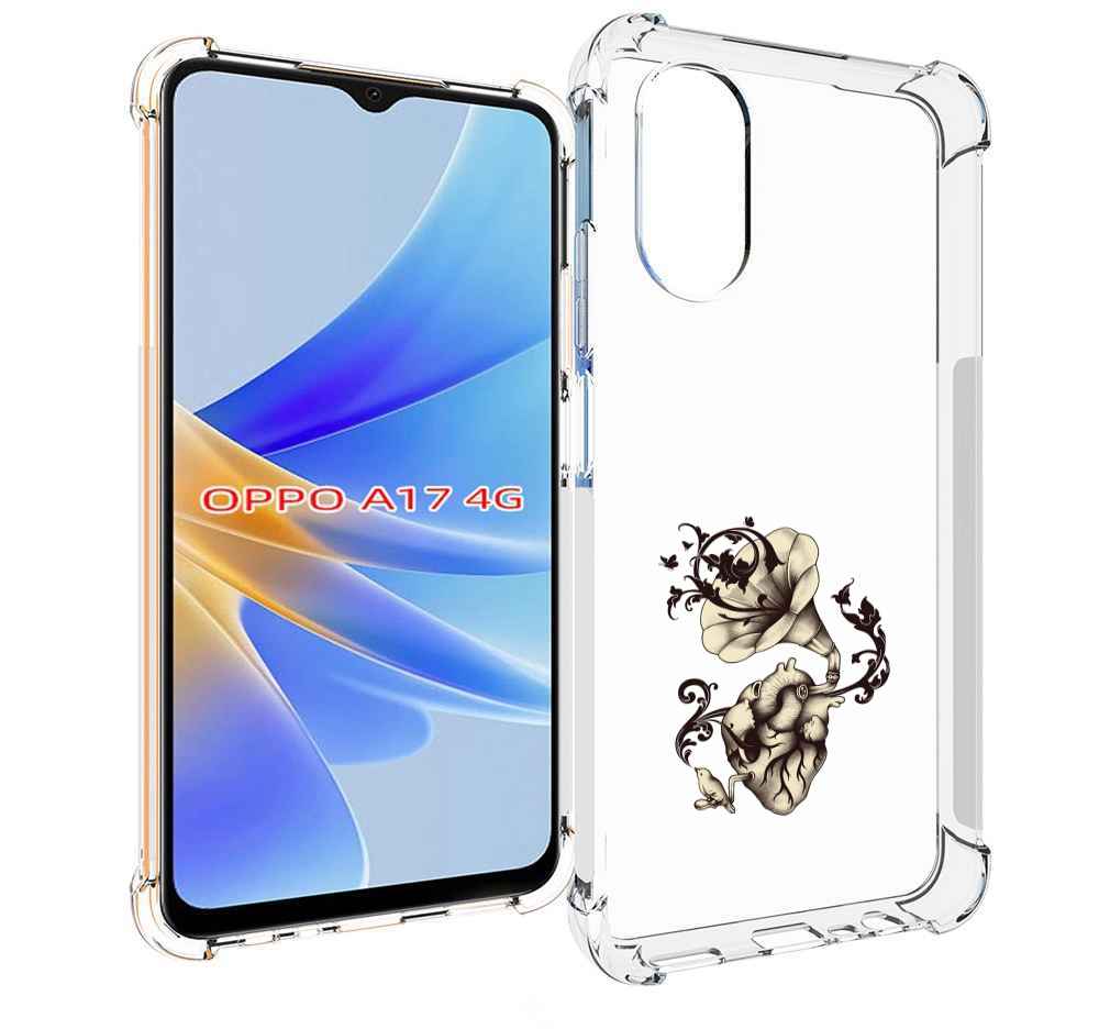 

Чехол MyPads Граммофон для OPPO A17, Прозрачный, Tocco