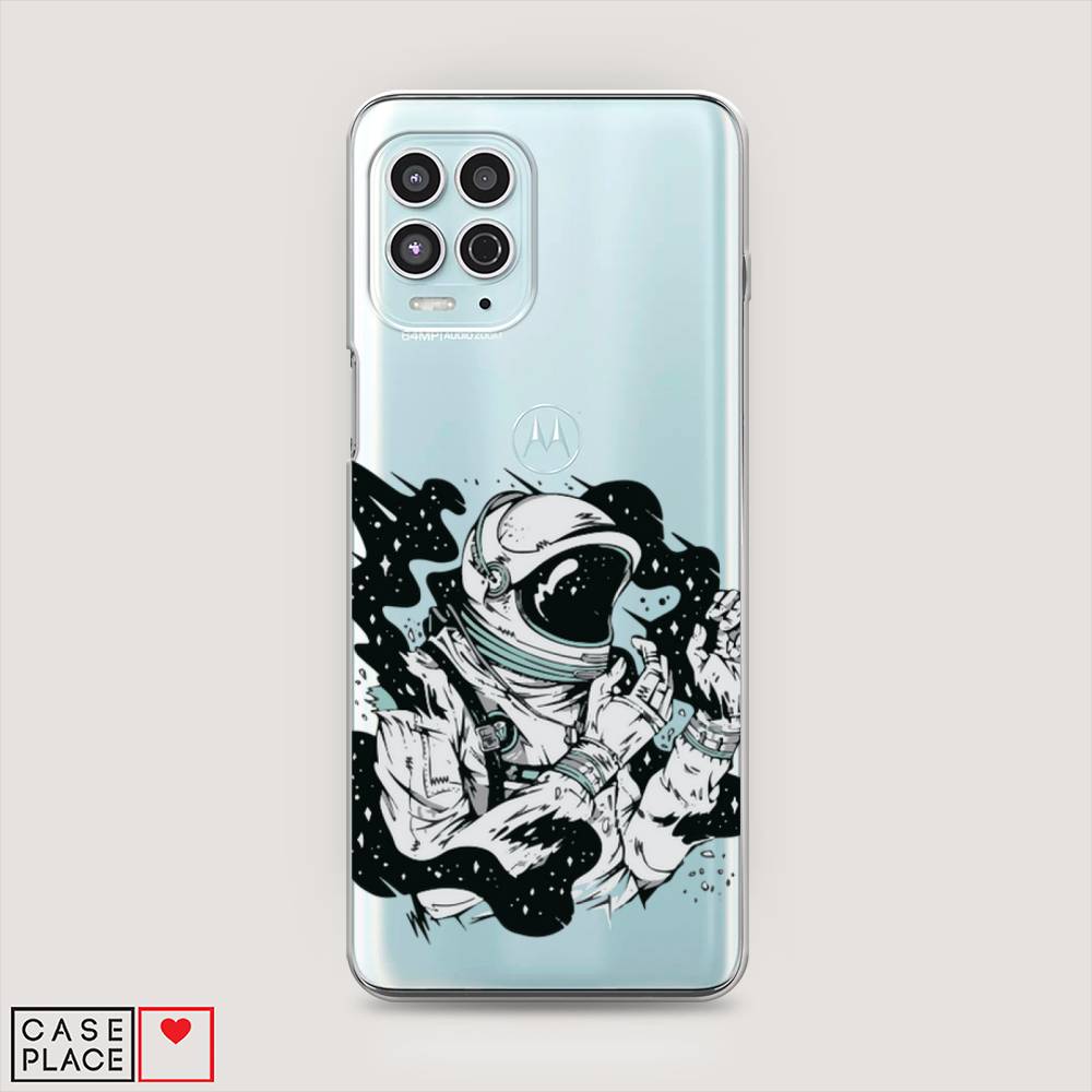 

Чехол Awog на Motorola Moto G100 "Космонавт арт", Разноцветный, 241650-7