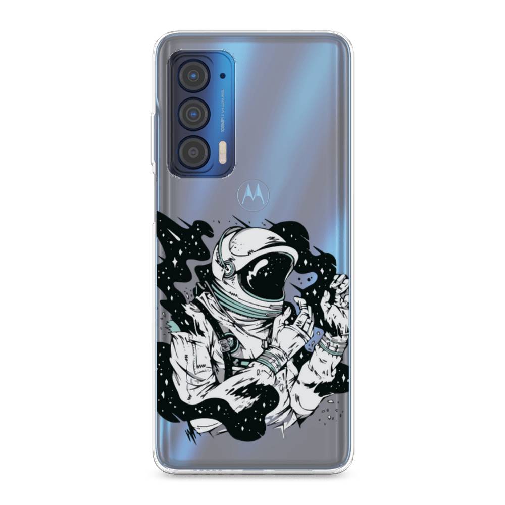 

Чехол Awog на Motorola Edge (2021) "Космонавт арт", Разноцветный, 242950-7