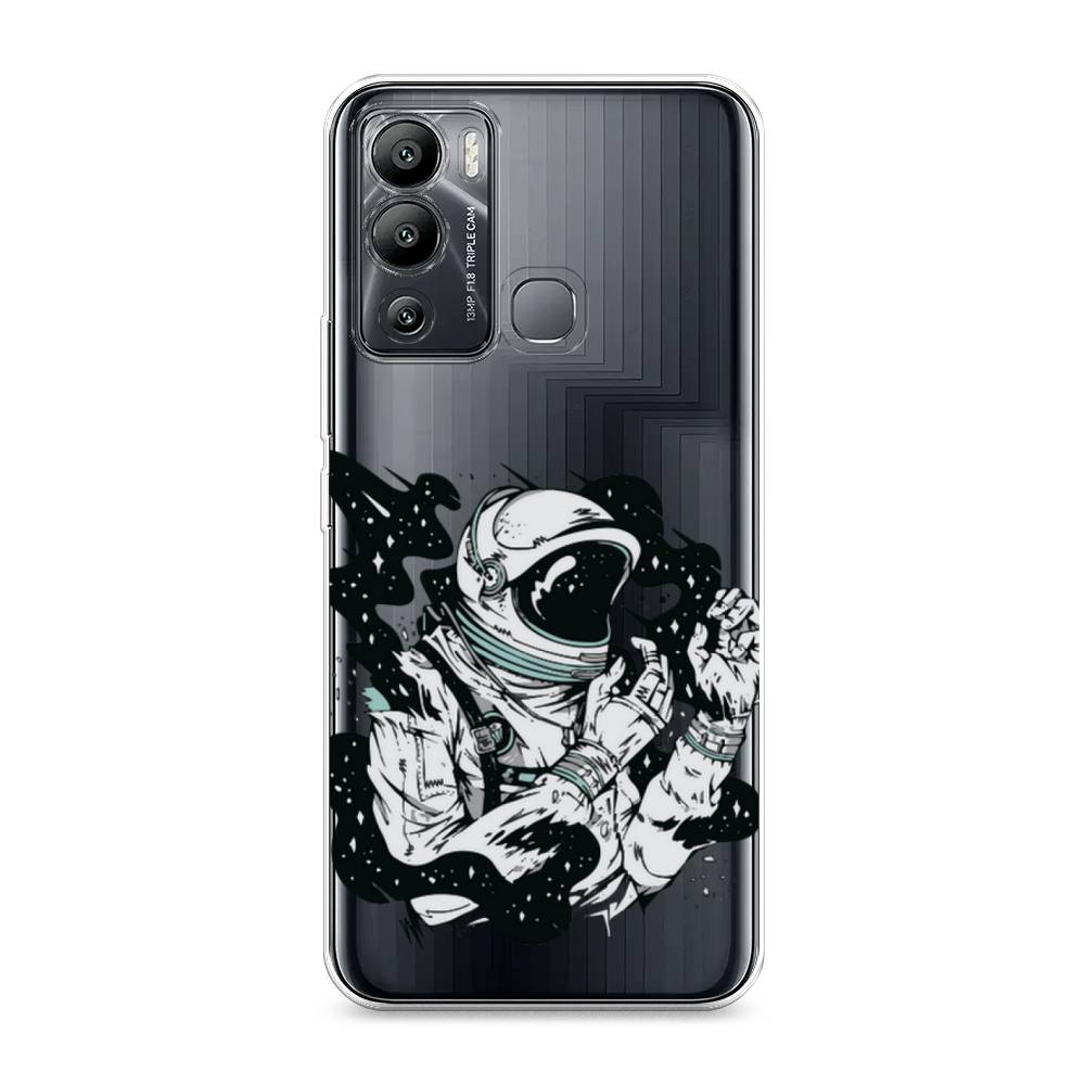 

Чехол Awog на Infinix Hot 12i "Космонавт арт", Разноцветный, 3101250-7