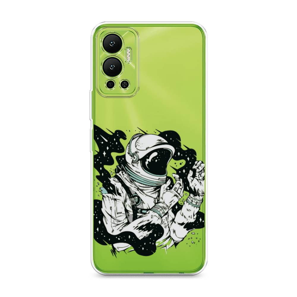 

Чехол Awog на Infinix Hot 12 "Космонавт арт", Разноцветный, 3101350-7