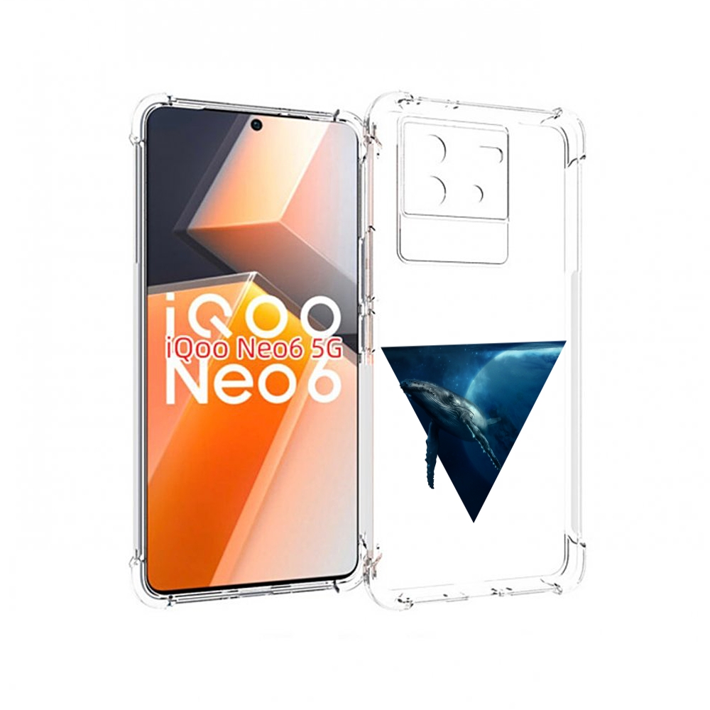 

Чехол MyPads 3D кит для Vivo iQoo Neo 6 5G, Прозрачный, Tocco