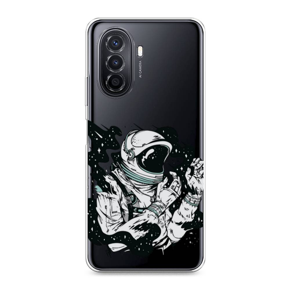 

Чехол Awog на Huawei Nova Y70 "Космонавт арт", Разноцветный, 6109150-7