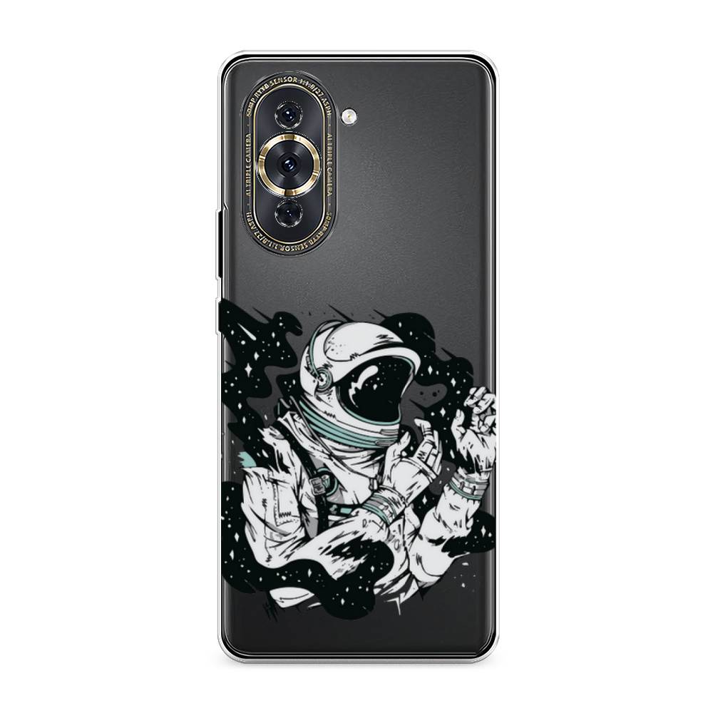 фото Силиконовый чехол "космонавт арт" на huawei nova 10 pro awog