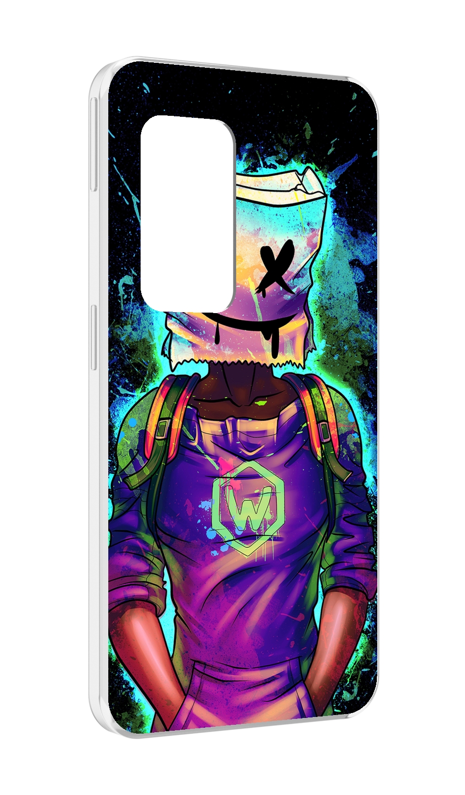 

Чехол MyPads маршмеллоу-глитч для UleFone Power Armor X11 Pro, Прозрачный, Tocco