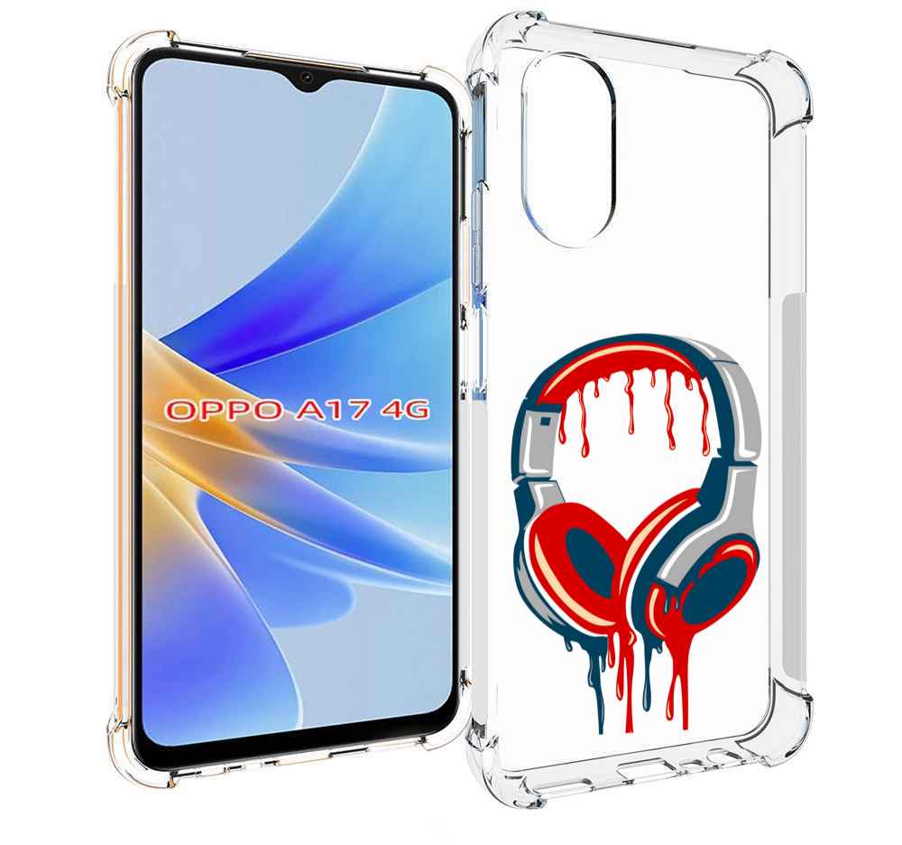 

Чехол MyPads не делай громко для OPPO A17, Прозрачный, Tocco