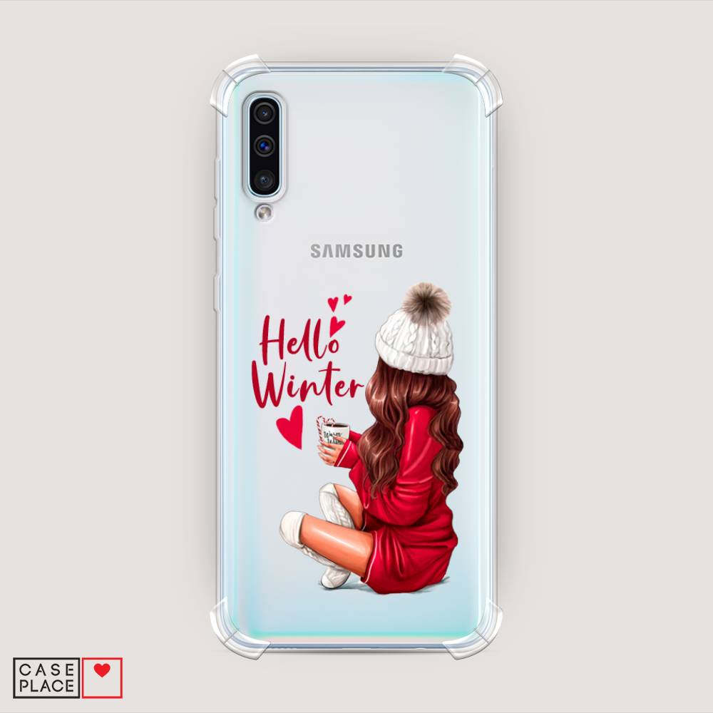 

Чехол Awog на Samsung Galaxy A50/A30S "Hello winter", Разноцветный