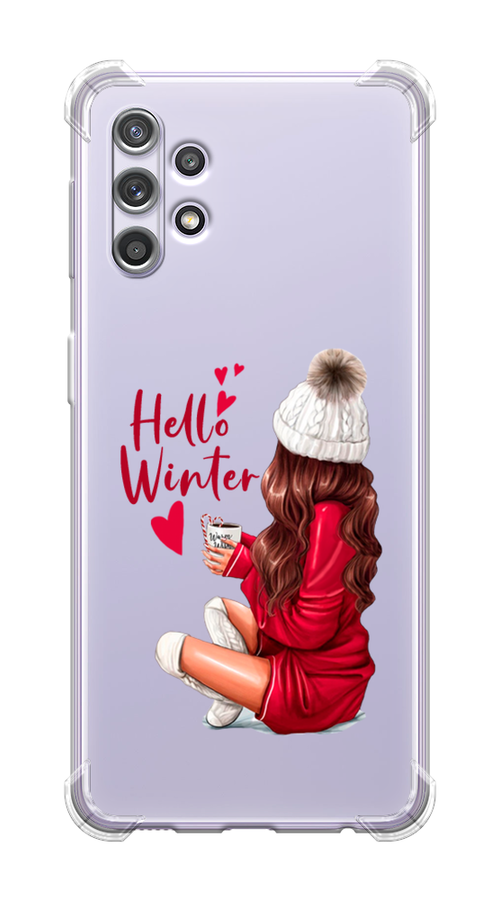 

Чехол Awog на Samsung Galaxy A32 / Самсунг A32 "Hello winter", Разноцветный, 2102051-1