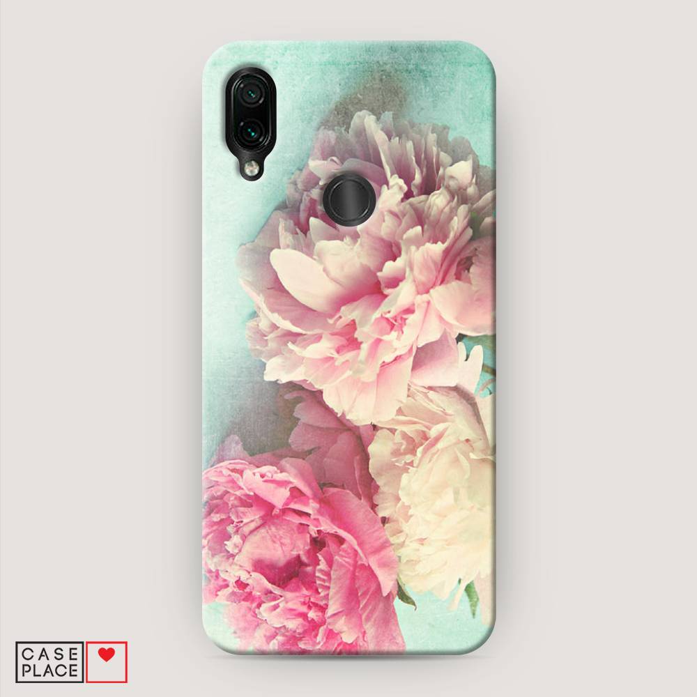 

Пластиковый чехол "Пионы new" на Xiaomi Redmi 7, 35020-6