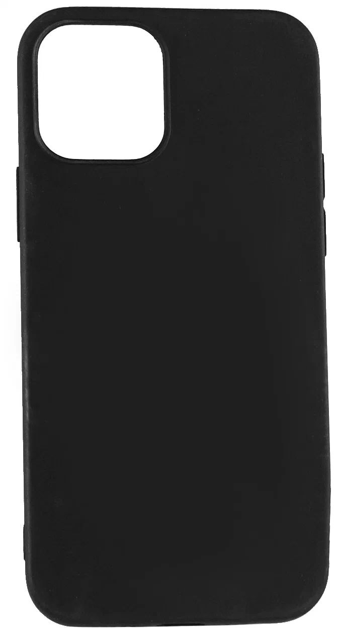 Чехол защитный TPU LuxCase для Apple iPhone 12 Pro, Чёрный, 1,1 мм