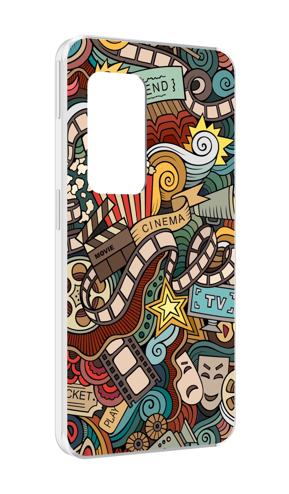 

Чехол MyPads любимое кино для UleFone Power Armor X11 Pro, Прозрачный, Tocco