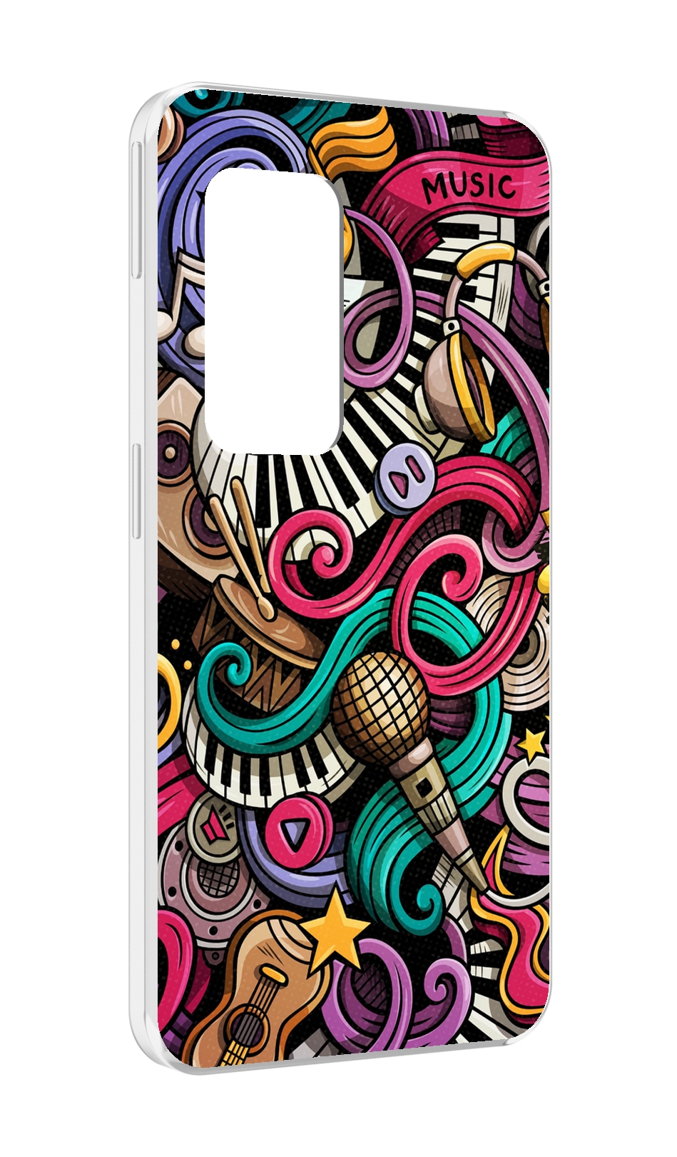 

Чехол MyPads любимая-музыка для UleFone Power Armor X11 Pro, Прозрачный, Tocco