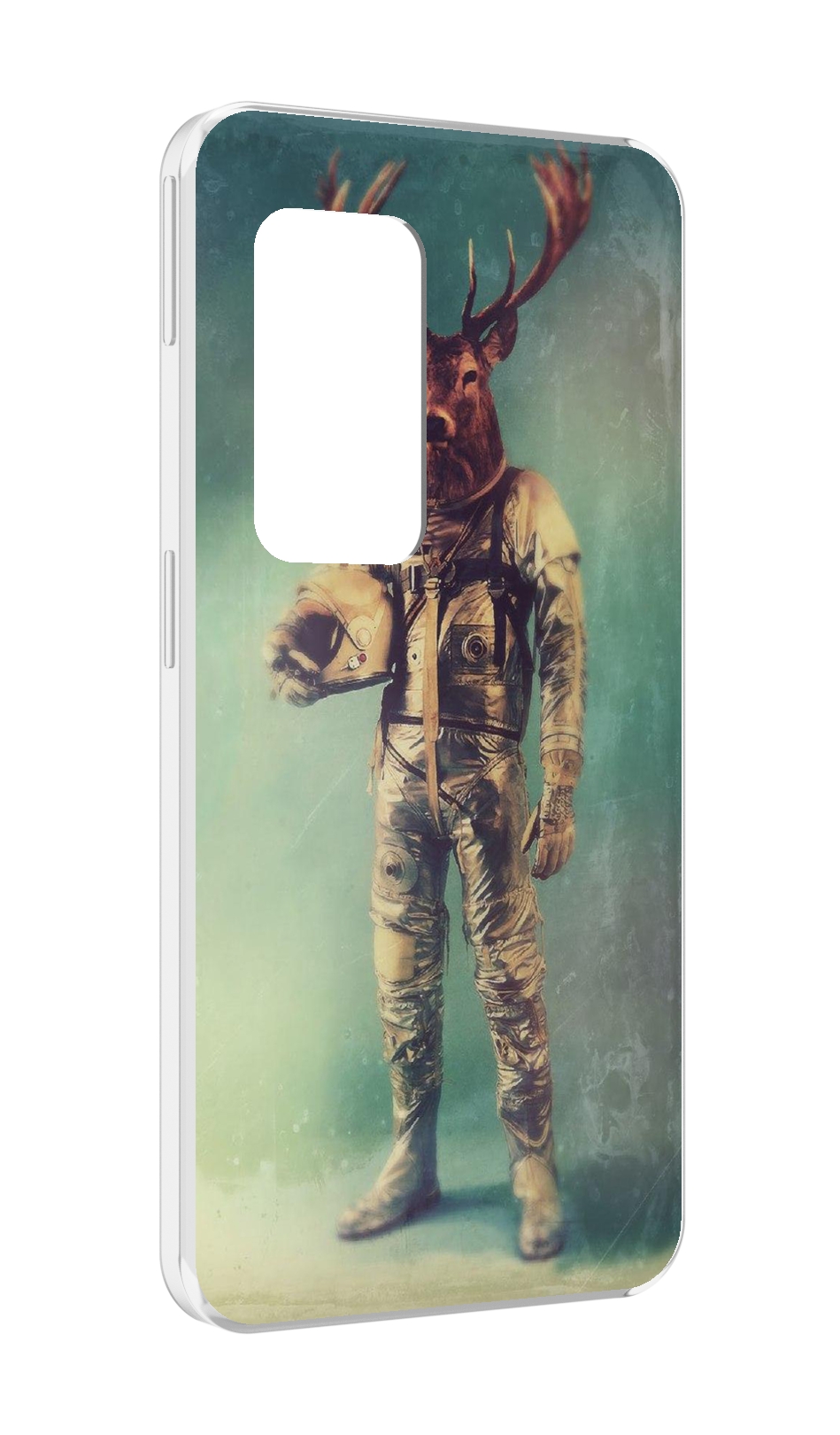 

Чехол MyPads лось космонавт для UleFone Power Armor X11 Pro, Прозрачный, Tocco