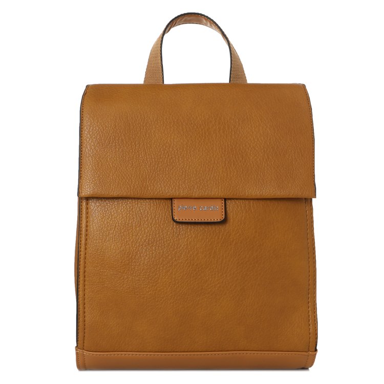 Рюкзак женский Pierre Cardin 2077 iza331 светло-коричневый, 30х26х12 см