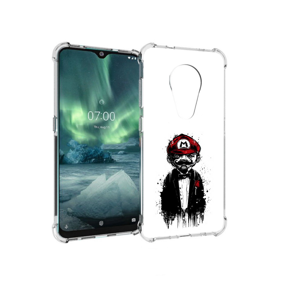 

Чехол MyPads Tocco для Nokia 7.2 марио (PT139171.105.458), Прозрачный, Tocco