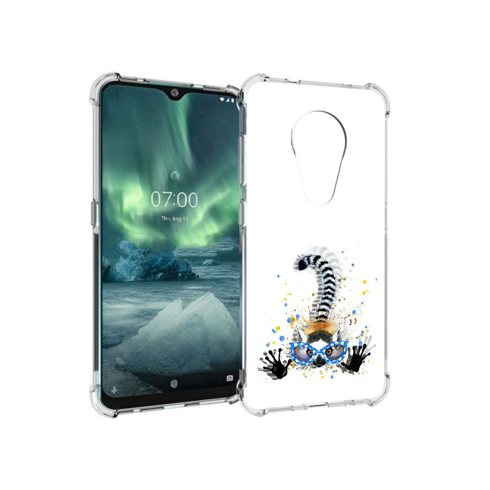 

Чехол MyPads Tocco для Nokia 7.2 лямур (PT139171.105.454), Прозрачный, Tocco