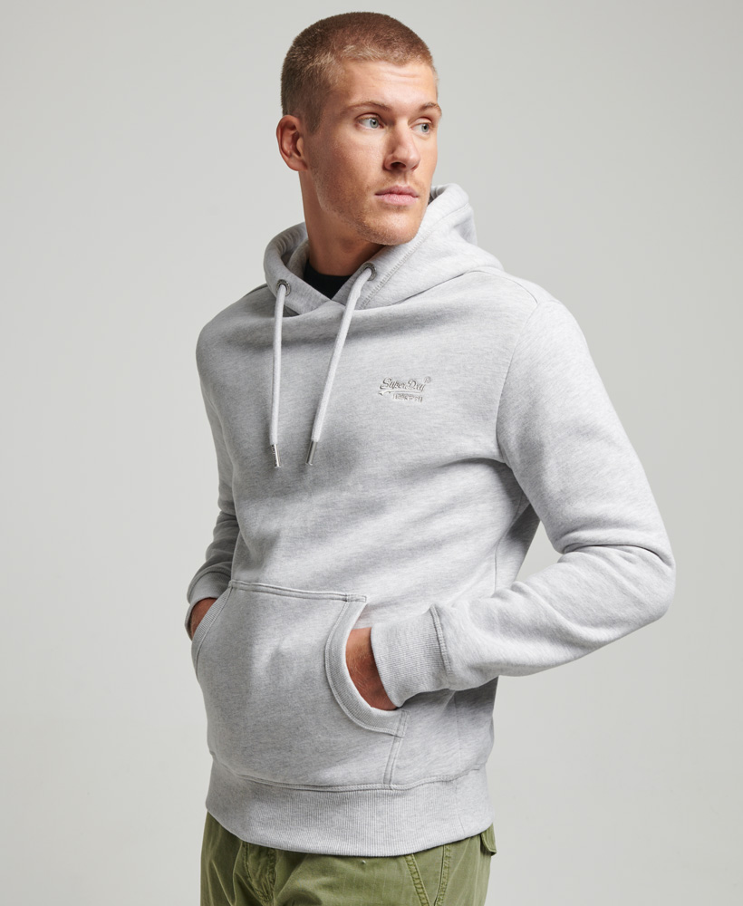 

Худи мужское Superdry M2013110A серое M, Серый, M2013110A