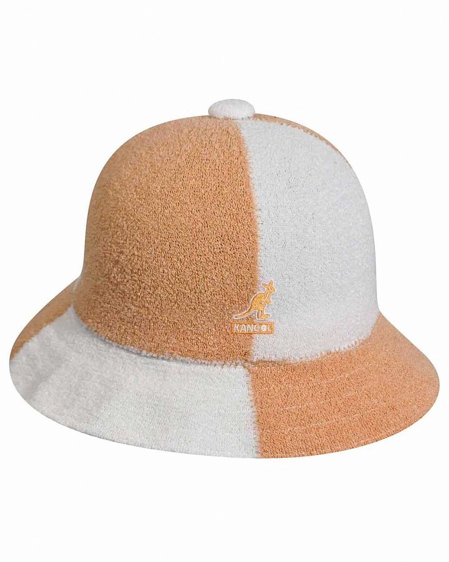 

Панама унисекс Kangol Octagon Bermuda Casual K2071ST Dusk White, р, Бежевый;белый, Octagon Bermuda Casual K2071ST