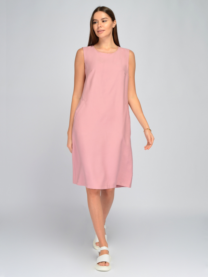 Платье женское Viserdi 10383 розовое 52 RU