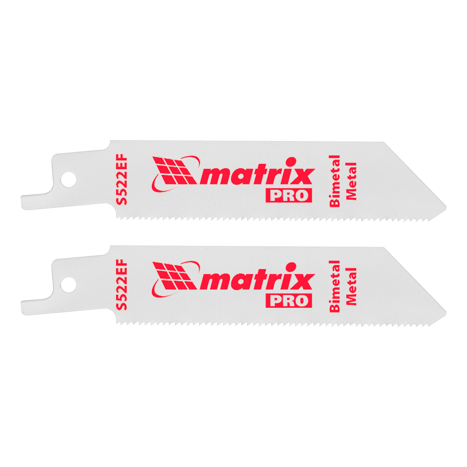 Полотно пильное для сабельных пил MATRIX S522EF 75 1,4 мм 2 шт 782008 полотно вольфрамовое matrix 300 мм