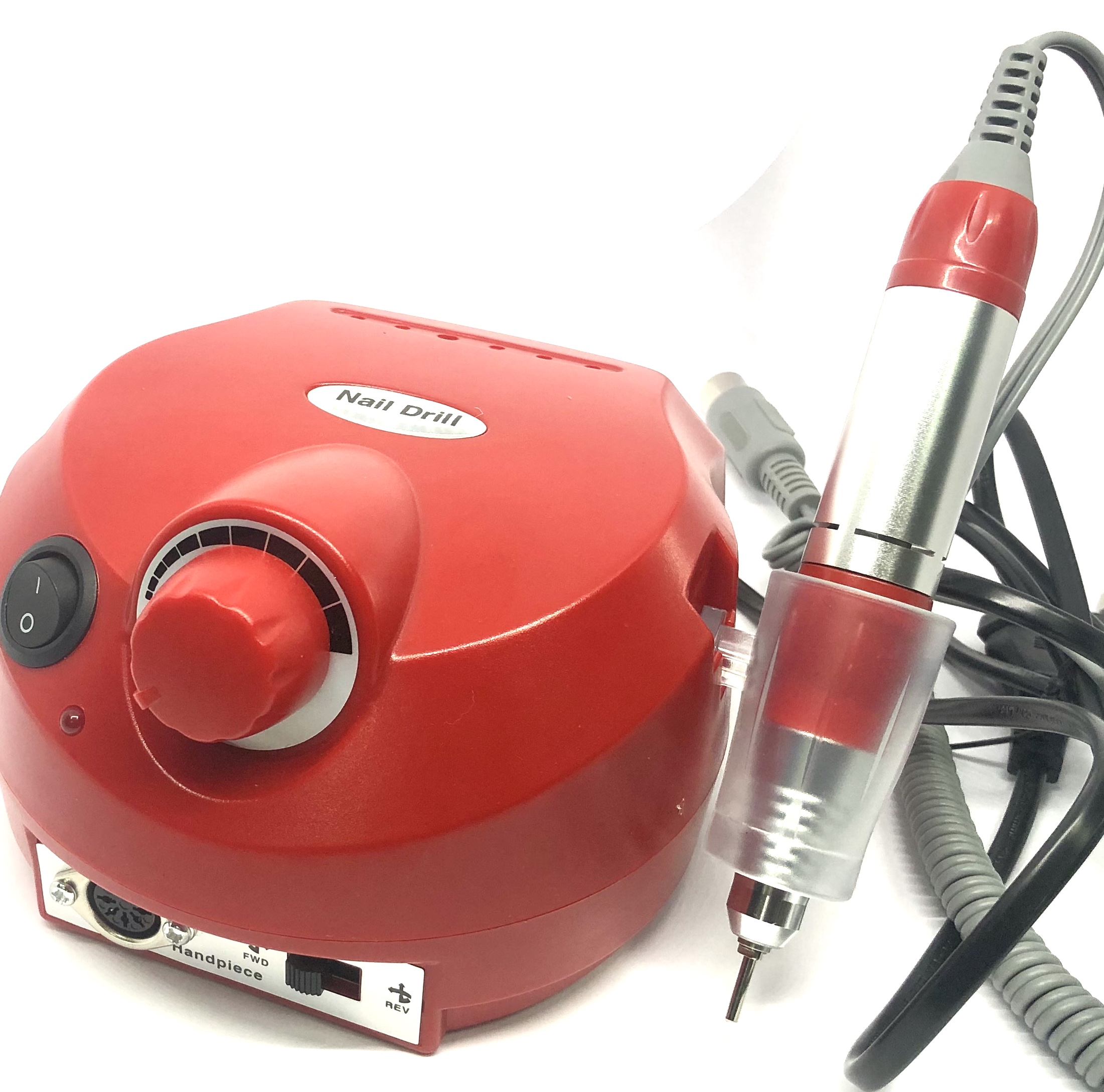 фото Аппарат для маникюра и педикюра nail drill 45w zs-601 red 35000 оборотов