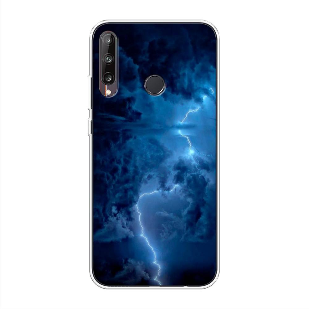 

Чехол Awog на Huawei P40 lite E "Молния", Синий, 612450-4