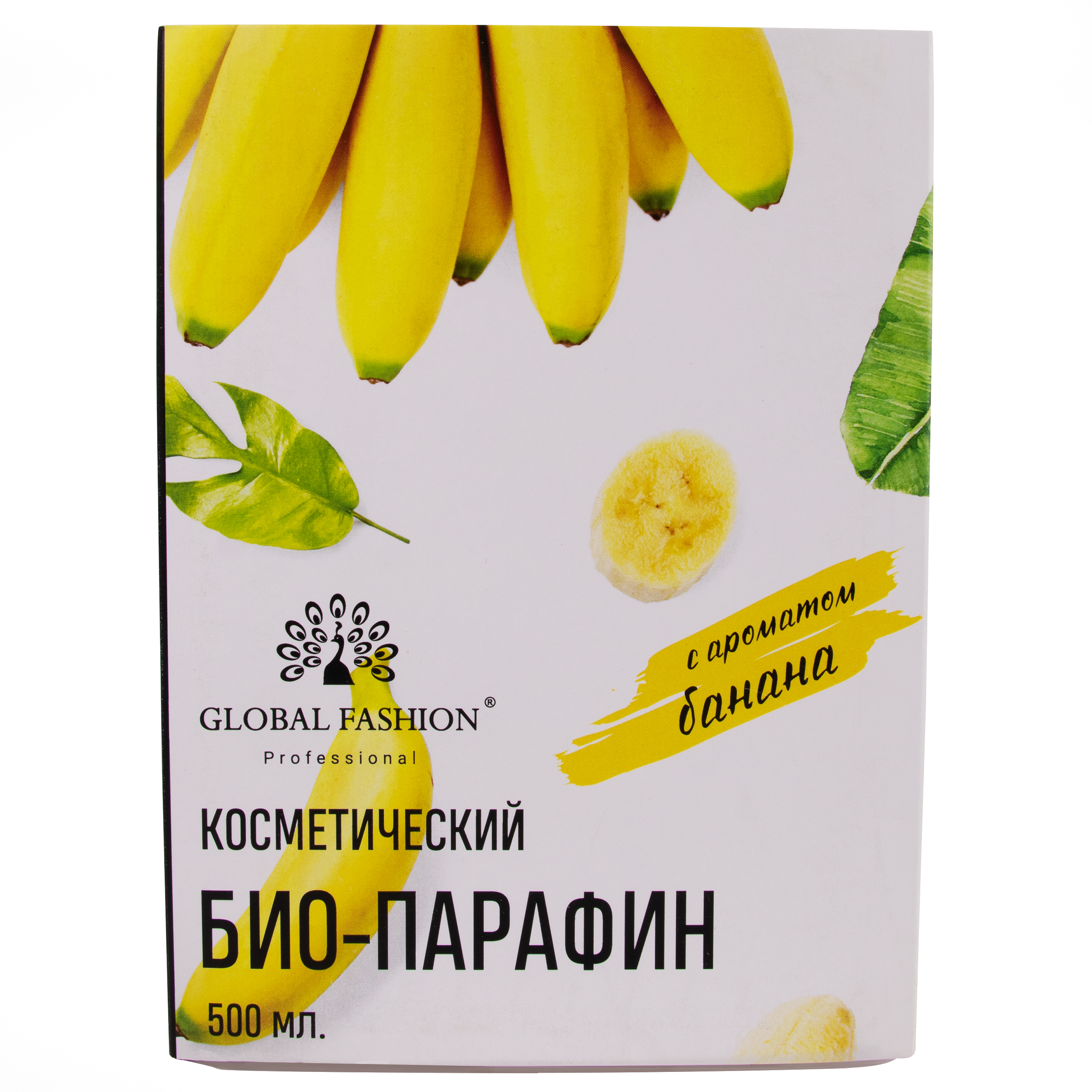 Био-парафин Global Fashion Косметический с ароматом банана, 500 мл