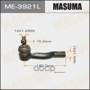 

Наконечник Рулевой Toyota Rav 4 Ii 00-05, Caldina 02-07 Masuma Левый Masuma арт. ME3921L